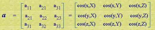 a matrix equation